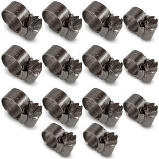 Samco Sport Sport DUCATI Nerūsējošā tērauda, dzesēšanas šķidruma cauruļu, skavu komplekts CKDUC-2