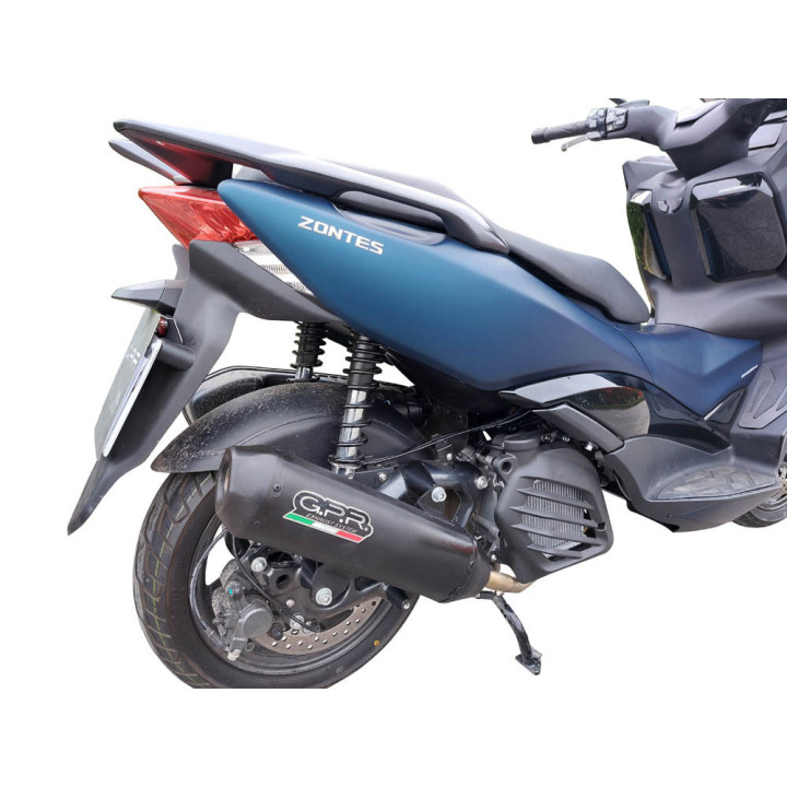 GPR Izplūdes sistēma Zontes M 125 Z.8.CAT.PE.BL