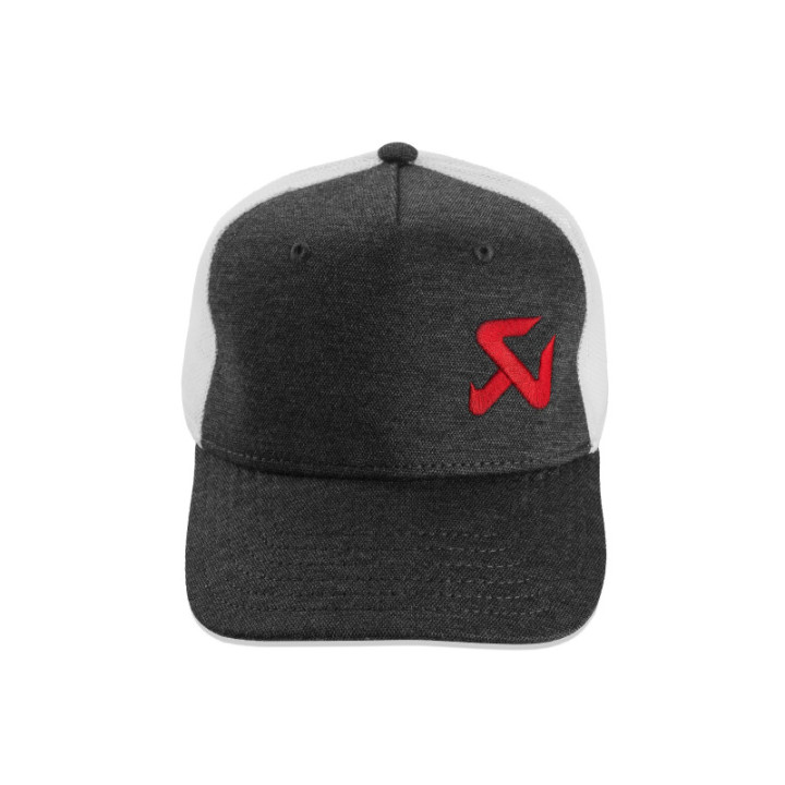 Akrapovič bērnu cepure ar sieta aizmuguri un logotipu