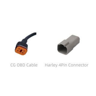 Chigee 4-PIN OBD Adapter Cable Harley Davidson