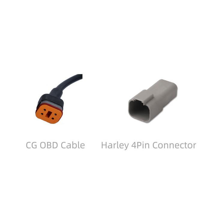 Chigee 4-PIN OBD Adapter Cable Harley Davidson
