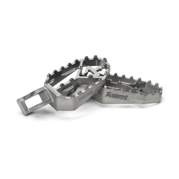 Akrapovic Adventure footpeg set (titanium) Triumph Tiger 800 XC