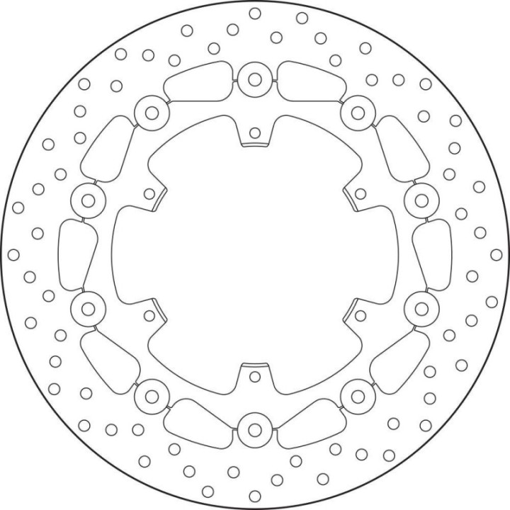 KTM Bremžu Diski ORO 78B40887