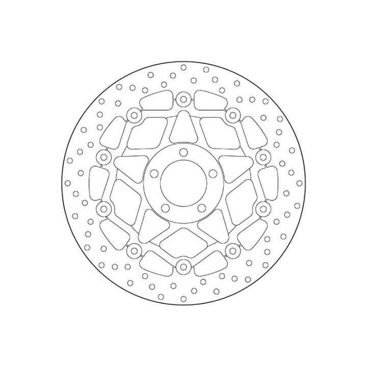 KAWASAKI Bremžu Diski ORO 78B408A1