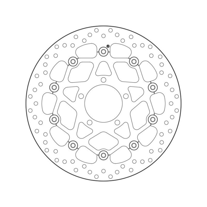 KAWASAKI Bremžu Diski ORO 78B408B5