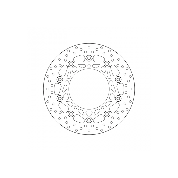 YAMAHA Bremžu Diski ORO78B40831