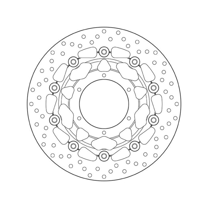 HONDA Bremžu Diski ORO 78B40838