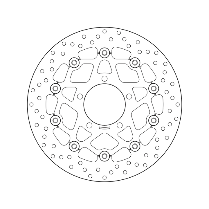 KAWASAKI Bremžu Diski ORO 78B40840