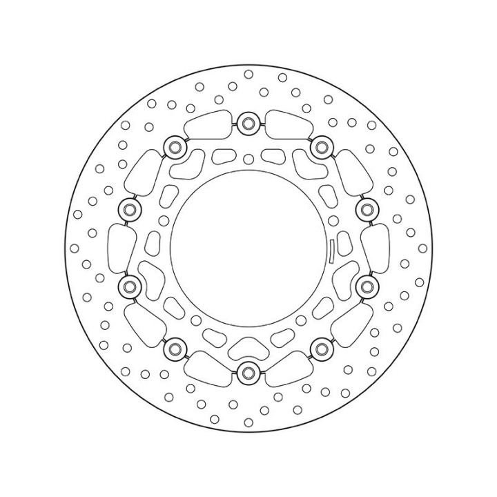 YAMAHA Bremžu Diski ORO 78B40860