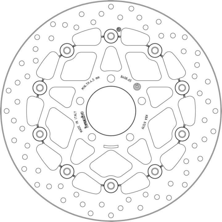 SUZUKI Bremžu Diski ORO 78B40865