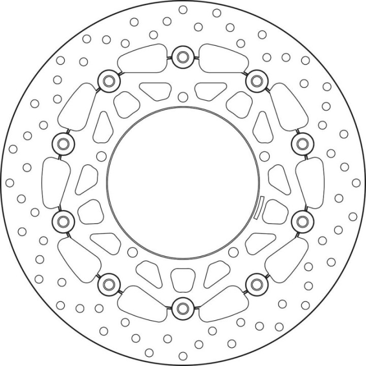 YAMAHA Bremžu Diski ORO 78B40871
