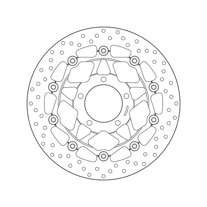 TRIUMPH Bremžu Diski ORO 78B40873