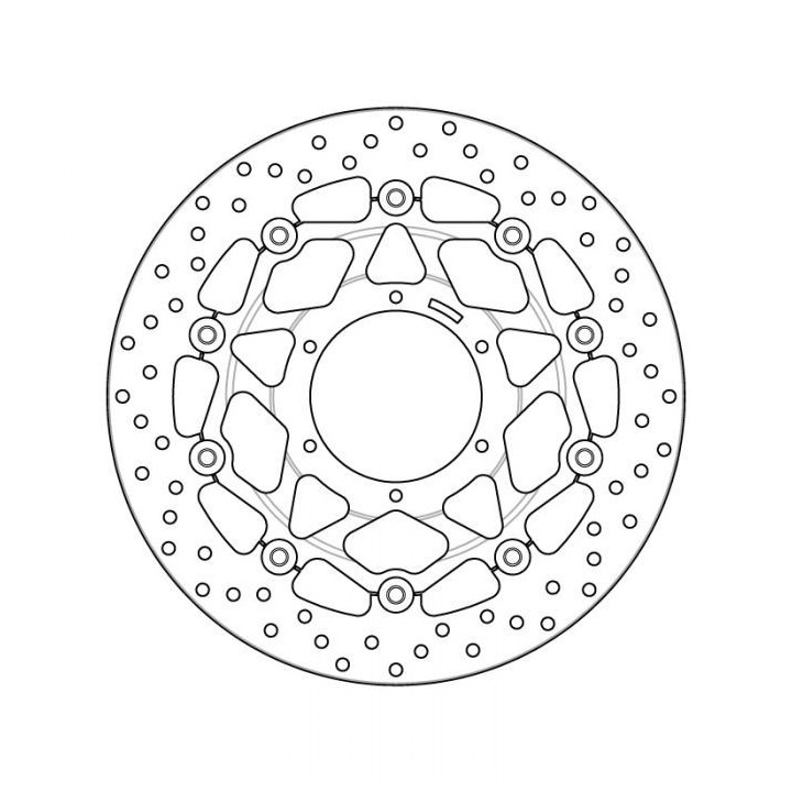 HONDA Bremžu Diski ORO 78B40876