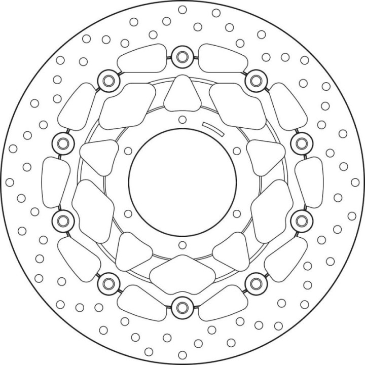 HONDA Bremžu Diski ORO 78B40877