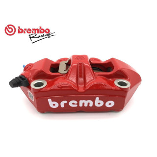 Brembo M4 100mm Bremžu Suports Sarkans/Balts Kreisā Puse