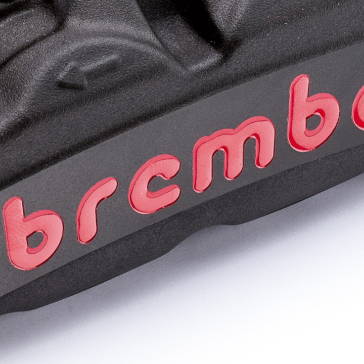 Brembo M4 100mm Bremžu Suportu Komplekts Melnā Krāsā