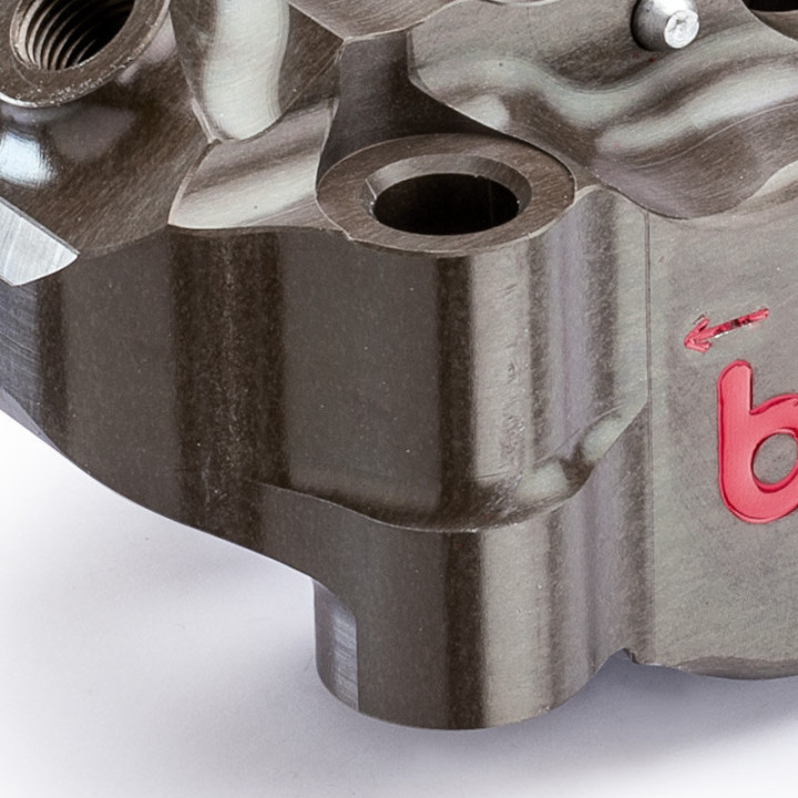 Brembo XA78910 Supermotard 100mm Bremžu Suports, Kreisā puse