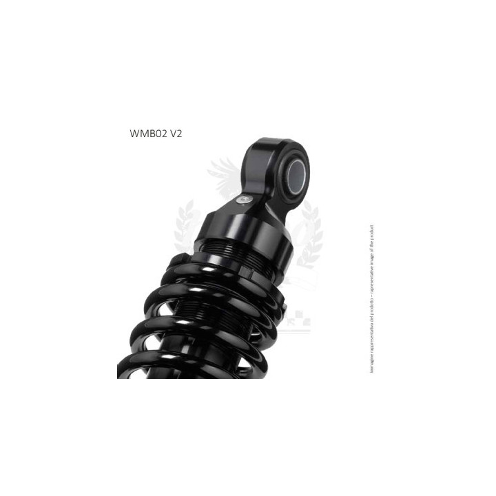 BITUBO Harley Davidson Aizmugures amortizators HD025WME03Garums 11,5"