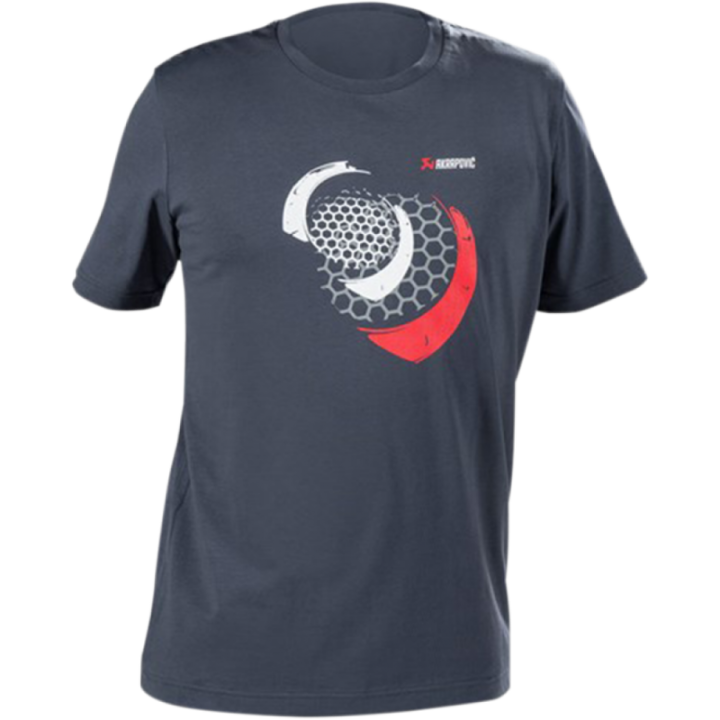 Akrapovič Lifestyle T-shirt Mesh Men's Black XL