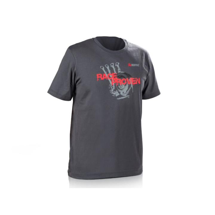 Akrapovič Lifestyle T-krekls Race Proven Vīriešu Pelēks 3XL
