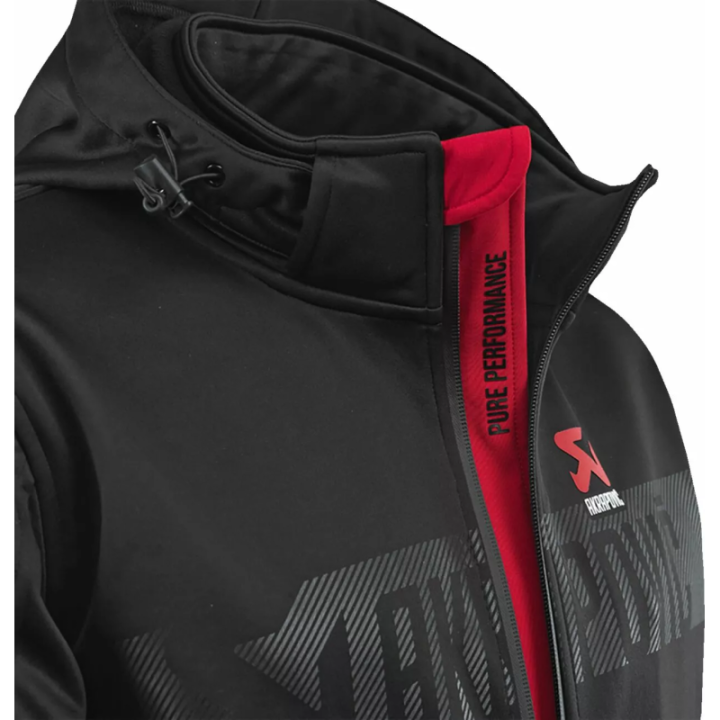 Akrapovič Corpo Softshell Jacket Black Women's 2XL