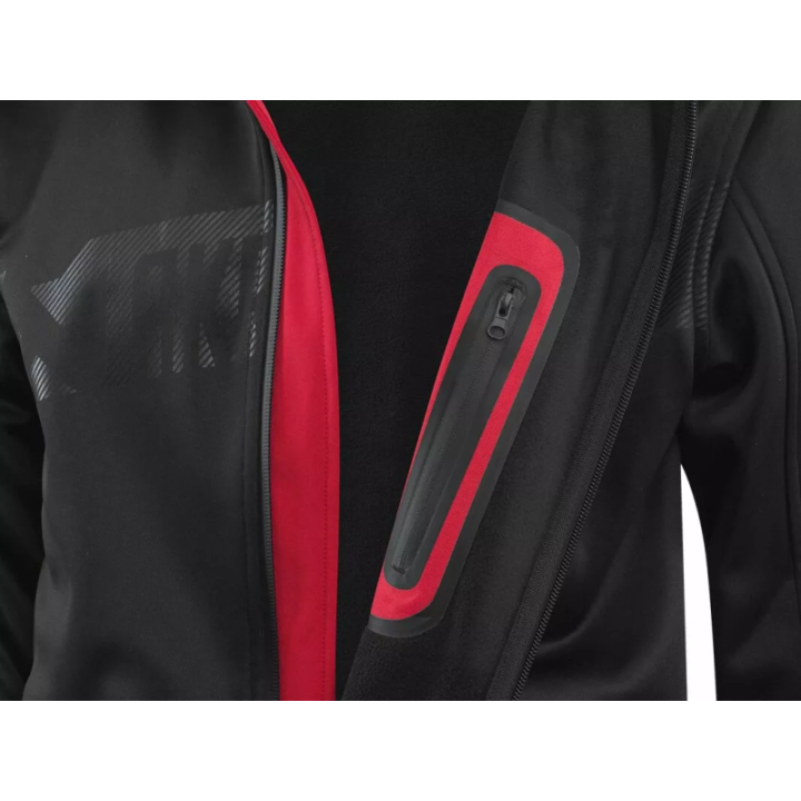 Akrapovič Corpo Softshell Jaka Melna Sieviešu XL