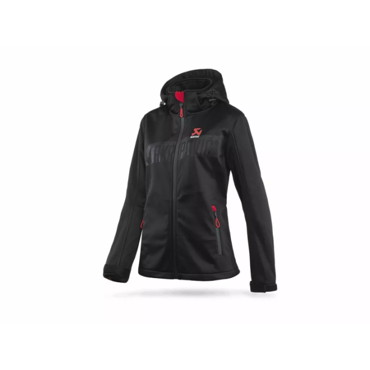 Akrapovič Corpo Softshell Jaka Melna Sieviešu M