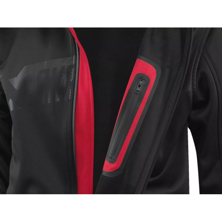 Akrapovič Corpo Softshell Jaka Melna Vīriešu XL