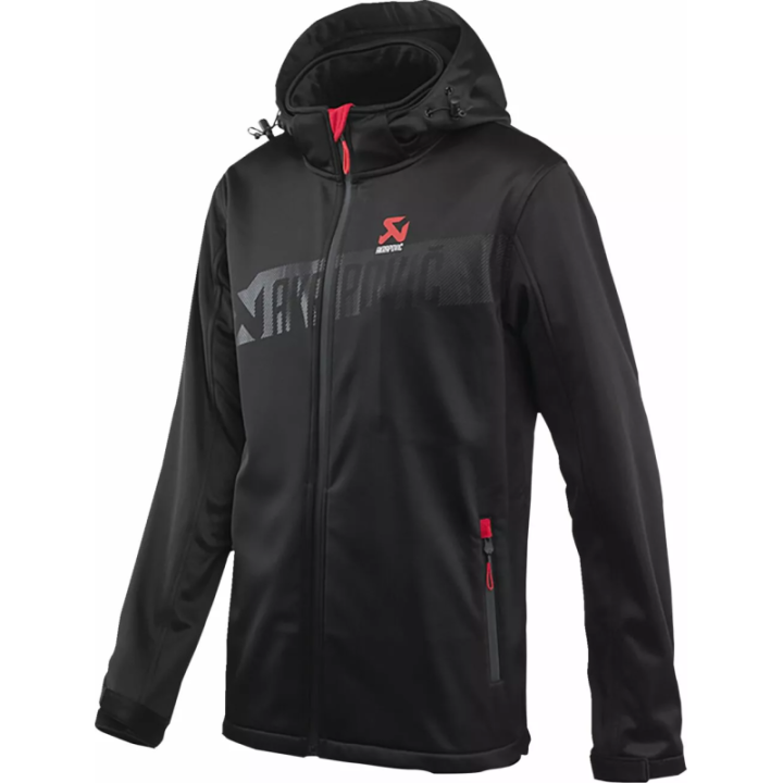 Akrapovič Corpo Softshell Jaka Melna Vīriešu L