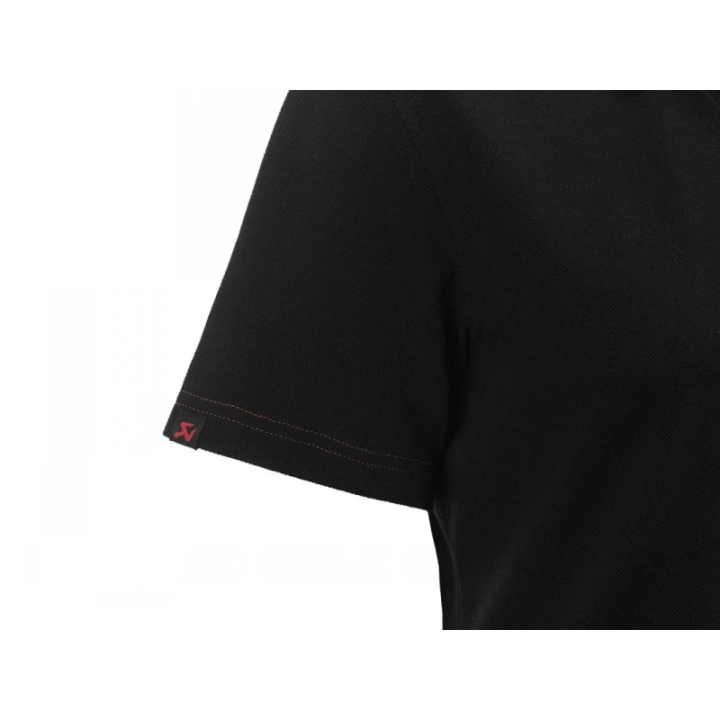 Akrapovič Polo Krekls Melns Vīriešu XXL