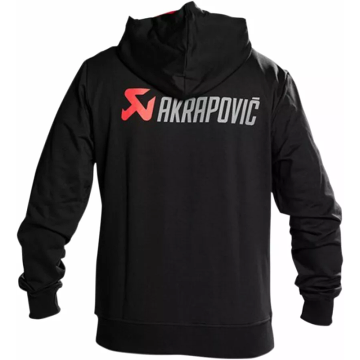 Akrapovič Džemperis Melns-Sarkans Vīriešu XXL