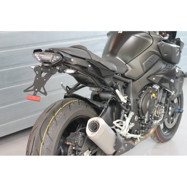 MG Biketec Mazais numura kronšteins Yamaha MT-10 1000 2016-2021
