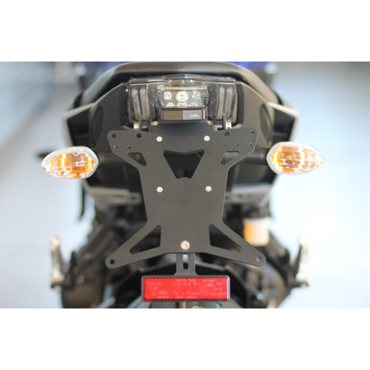 MG Biketec Mazais numura kronšteins Yamaha MT-09 900 2017-2020