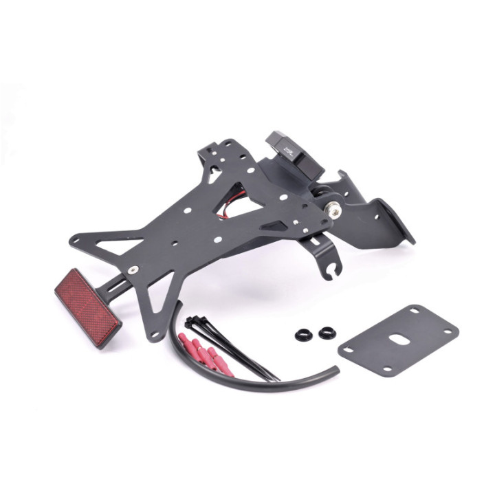 MG Biketec Mazais numura kronšteins Yamaha MT-07 700 2014-2020