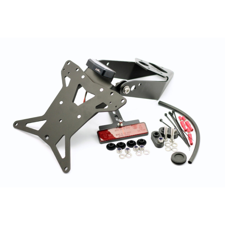 MG Biketec Mazais numura kronšteins Triumph Daytona 675 2013-2016