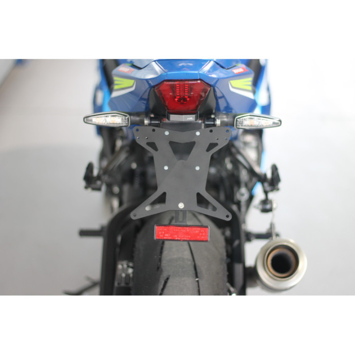 MG Biketec Mazais numura kronšteins Suzuki GSX-R 1000 2017-