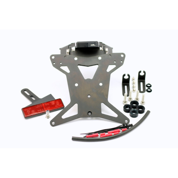 MG Biketec Mazais numura kronšteins Suzuki SV 650 2017-