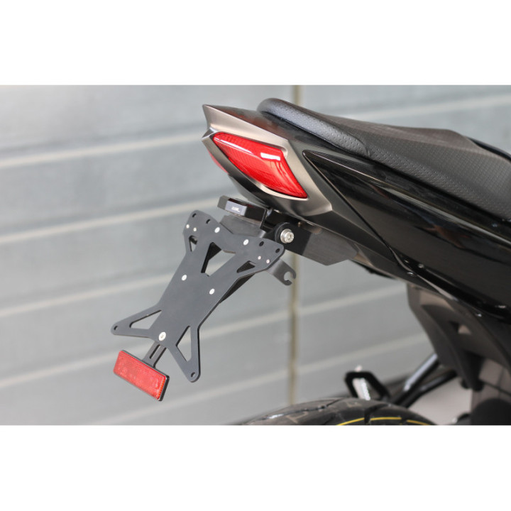 MG Biketec Mazais numura kronšteins Suzuki SV 650 2017-