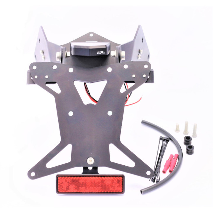 MG Biketec Mazais numura kronšteins KTM Duke 690 2012-2019