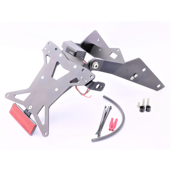 MG Biketec Mazais numura kronšteins KTM Duke 690 2012-2019