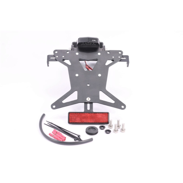 MG Biketec Mazais numura kronšteins Kawasaki Ninja ZX-10R 1000 2016-