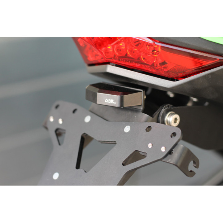 MG Biketec Mazais numura kronšteins Kawasaki Ninja ZX-10R 1000 2016-