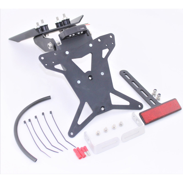 MG Biketec Mazais numura kronšteins Kawasaki Z 1000 2014-2020