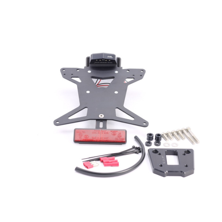 MG Biketec Mazais numura kronšteins Kawasaki Z 800 2013-2016