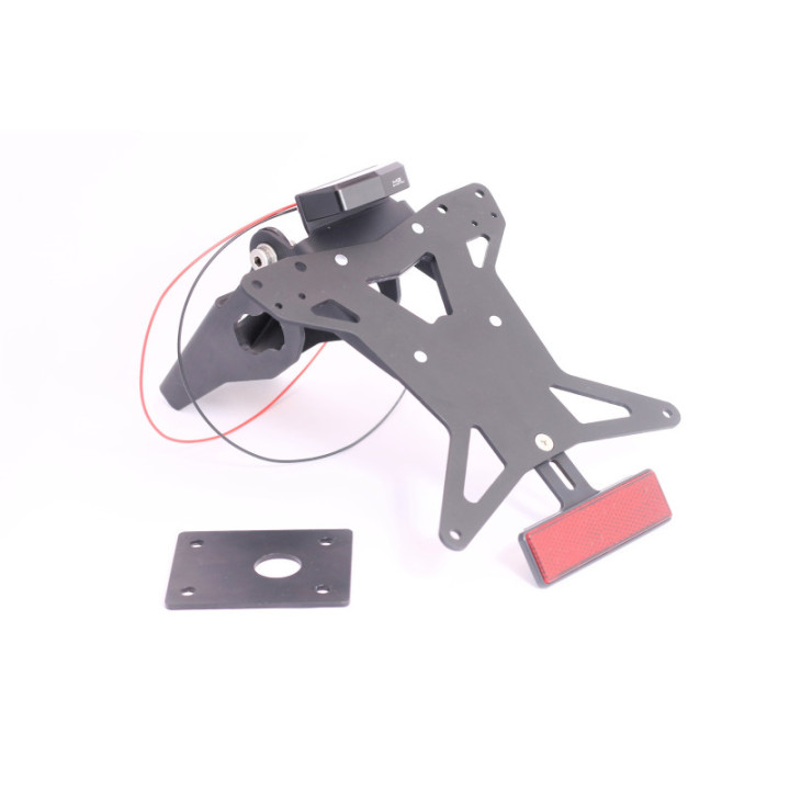 MG Biketec Mazais numura kronšteins Kawasaki Ninja 650 2017-2022