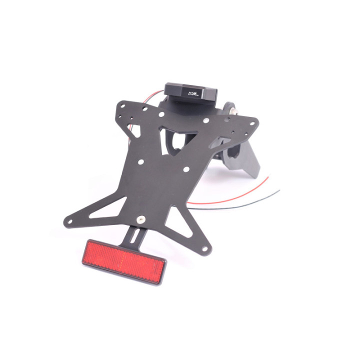 MG Biketec Mazais numura kronšteins Kawasaki Z 650 2017-2022