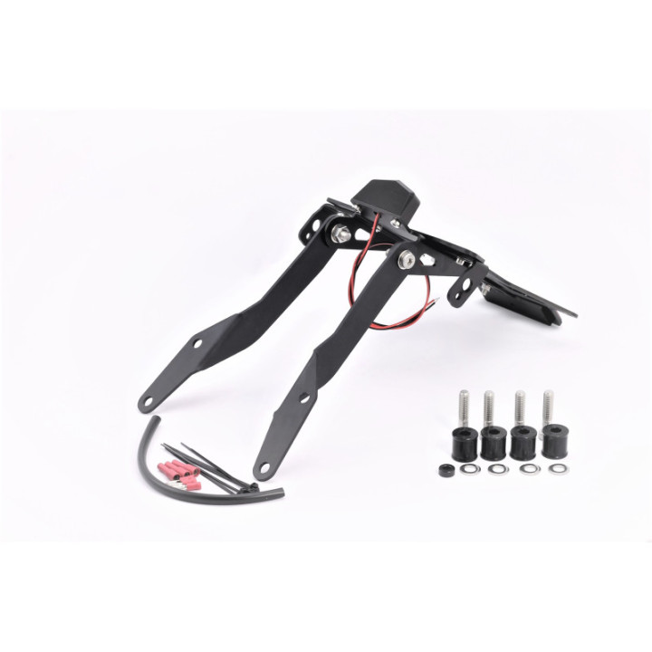 MG Biketec Mazais numura kronšteins Husqvarna Svartpilen 401 2018-2019