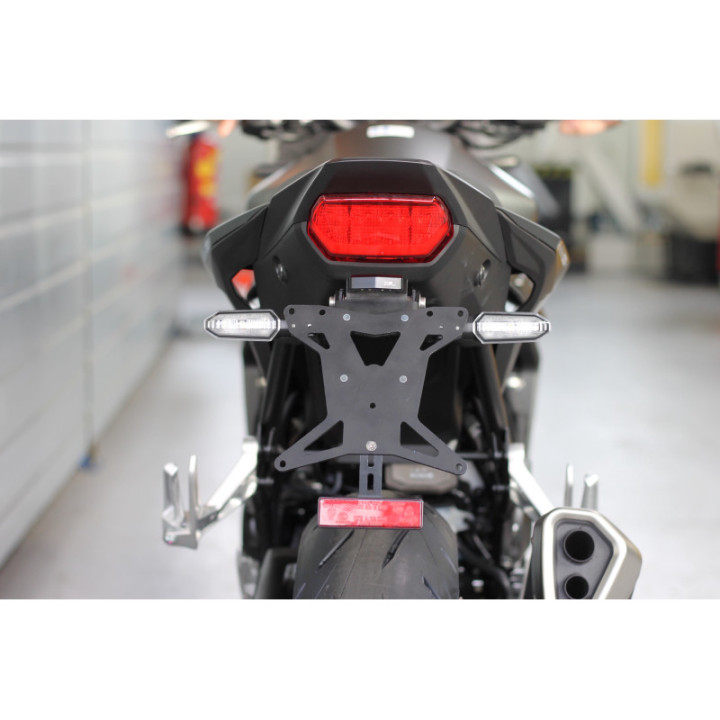 MG Biketec Mazais numura kronšteins Honda CB 750 Hornet 2021-