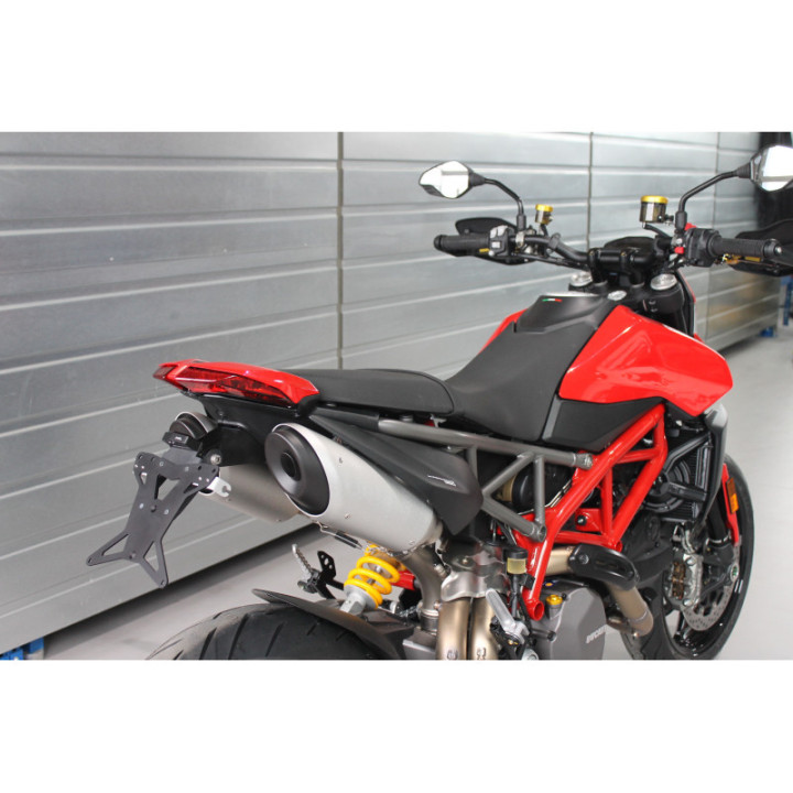 MG Biketec Mazais numura kronšteins Ducati Hypermotard 950 2019-