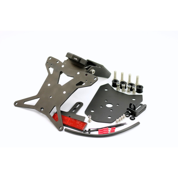 MG Biketec Mazais numura kronšteins Ducati Monster 1200 2017-2020